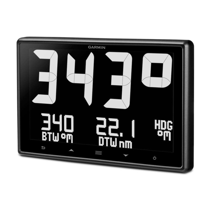 Дисплей цифровой морской GARMIN GNX™ 130 MARINE INSTRUMENT 010-01396-00